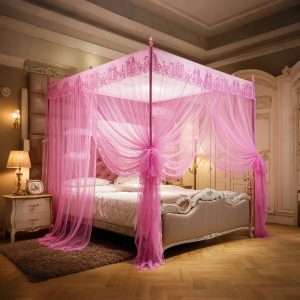 Elegant Canopy Mosquito Net - King size 6.6×7.2